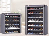 Multi-functional 10-layer shoe rack - Easy to V1105-YAXJ-01