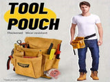 Leather Tool Pouch Tool Storage Australia Adjustable Belt Tool Pouch Fine - Yellow - Size regular V1106-DSZ-TOOL2-001-YEL-REGULAR