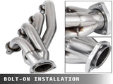 Exhaust Header Set 1 5/8" Exhaust Turbo Headers, Stainless Steel Exhaust Manifold Headers, Shorty V952-LS1-2-3-6LS-QJQG1V0