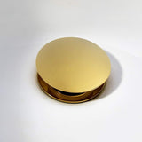 Pop up Sink Drain Without Overflow, Brass Sink Drain, Pop up Drain Plug, Gold V1237-ZY-528-102