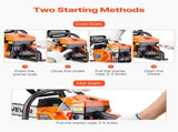 52cc Gas Chainsaw 1.8 kW Gas Powered 455 mm Chainsaw For Wood Cutting V952-RQLJ18INCHEC6XJG9001V0