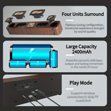 Wireless Speaker Portable Speaker Bluetooth Speaker Stereo Sound Subwoofer - Dark Green - Size 01 V1106-791-82065-DKG-01