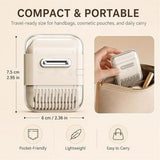 2 Pcs Double-Sided Portable Razor and Comb for Women, 5-in-1 Manual Hair Trimmer Comb for Trimming V1370-AZ4-25412