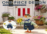 Gardener Porch Goose Outfit, Weather Resistant Fabric, Resists Fading, Cracking and Peeling, for 23 V1366-AZ2-W-15556