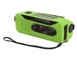 Emergency Radio Hand Power Generation Solar Radio with LED Flashlight 2000mah Charging for Camping V1294-YM0523-3115220020414