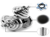 20KG York Dumbbell Set Weight Dumbbells Home Gym Fitness BarBell w/ Case V610-DUMBSE-20K