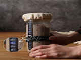 Sourdough Starter Jars, Wide Mouth Sour Dough Bread Dough Starter Jar, 24 oz Sourdough Container V1366-AZ2-W-12387