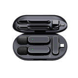 Wireless Lapel Microphone Lavalier Mics with Charging Case for Type-C Interface V1263-JX-7086