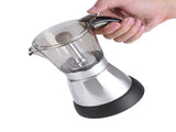 480W 300ML/6 Cups Electric Detachable Home Kitchen Espresso Moka Coffee Maker Pot V1294-YM0901-JYA02579