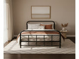 Artiss Bed Frame Metal Bed Frame LEO - Single MBED-C-LEO-S-BK