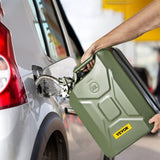 VEVOR Jerry Fuel Can, 20 L Portable Jerry Gas Can with Flexible Spout System, Rustproof ＆ V952-JBYTHSBDDWC4LF1DFV0