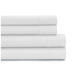 Queen Bed Sheet Set 1800 Series Microfiber, Deep Pocket, Soft & Breathable, White V63-953241