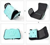 Black Stylish EVA Pet Carrier Bag - Lightweight Portable & Breathable Travel Crate for Small Dogs & V888-ELOSUNG27540