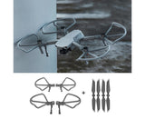 Propeller Blade Guard Circles Protector Accessories Kit for DJI Mavic Air 2 Grey Silver V1263-JX-1282