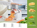 Electric Cheese Grater, Detachable Electric Salad Maker Home Kitchen Use, Electric Cheese Grater V1192-AZ-W-10104