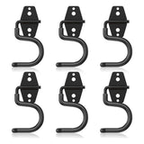 12 Pack Metal Garage Hooks, Heavy Duty S Hooks Tool Hangers for Garage Wall, Shed, Garden Storage V1366-AZ2-W-14621