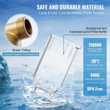 Spin Down Filter, 40 Micron Whole House Sediment Filter for Well Water, 3/4" G-F 1" G-M, 4 T/H V952-SDCXQZSGLQZC3BJ3TV0