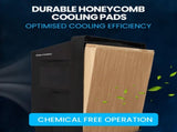 POLYCOOL 130L 750W Evaporative Air Cooler, Commercial Industrial Grade, Remote Control, Purifier, V219-COLCECPY13KA