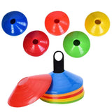 50Pcs Soccer Cones with Storage Bags and Brackets Sports Training Marker Discs V1308-DSZKI-257