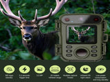 32MP 1080P Infrared Night Vision Scouting Camera, IP66 Waterproof Outdoor Wildlife Sensor Camera V888-ELOSUNG55137