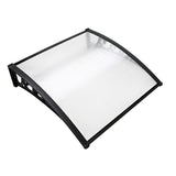 Instahut Window Door Awning 1mx1m Transparent Panel AWN-PC6-1X1