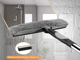 2-in-1 Window Squeegee Cleaning Kit with 10-Section Extension Pole, Rotating Head and 2 Scrubbers V1189-LC-AMZ-00175