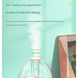 Blue 1.5L Ultrasonic Humidifier with 360&deg Rotating Mist Nozzle, Quiet Aroma Diffuser & 7-Color Night V888-ELOSUNG53416
