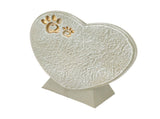 Heart Shaped Animal Tombstone DIY Resin Dog Pet Memorial Stone Outdoor Courtyard Decoration V1294-YM0703-3111230005312