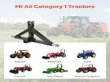 3 Point Hitch Receiver with 2 in Receiver, 3pt Quick Hitch Attachment, 3,000 lbs Capacity, Heavy V952-SJXJSQDKDHBP6MZEX001V0