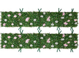 Artificial Luxury Flower Wall, 2 PCS, Each Panel 61 x 243.8 cm, Gorgeous 3D Silk Floral V952-RZZWQPJSPJS3F1M0A001V0