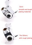 Single Foot Pedal Water Copper Bathroom Faucet for Basin Water Tap Floor Mount Single Pedal V1258-DP02-F-760