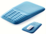 Gray Vaydeer Ergonomic Mouse Pad with Cushioned Wrist Rest and Smooth Tracking Surface V1347-890-BLU-60798