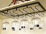 Stemware Holder Black 4 Slot Iron Wire Assembled Design Corrosion Resistant Easy Cleaning Glasses V1294-YM0512-3118220276111
