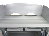 Single Pantry Storage Camping Kitchen Shelf Camp Cupboard Windshield Cook Table V610-CAMKIT-LAR
