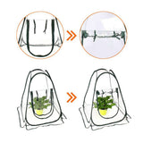 Portable PVC Warm Garden Tier Mini Household Plant Greenhouse Cover Transparent Winter Tent V1294-YM0717-10132981