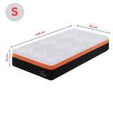 Heavenly Single Size Memory Foam Medium-Firm Feel 31cm Mattress V315-VO-HEAV-01