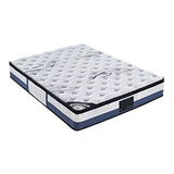 King Single Mattress Latex Pillow Top Pocket Spring Foam Medium Firm Bed V43-MAT-LPTN-KS