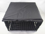 YES4PETS 36' Portable Foldable Dog Cat Rabbit Collapsible Crate Pet Cage with Cover V278-CR36-W-COVER-BK