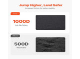 3 in 1 Plyometric Jump Box, 16/14/12 Inch Cotton Plyo Box, Platform & Jumping Agility Box, Anti-Slip V952-SHYTX161412YKXBJSV0