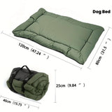High-Quality Pet Portable Moisture-Proof Mattress, 120x80cm Large Size, Foldable for Storage, V1232-GGCYC008