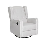 Artiss Recliner Armchair 360� Swivel Grey Fabric RECLINER-A15-FA-GY