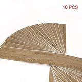 Vinyl Floor Tiles Self Adhesive Flooring Elm Wood Grain 16 Pack 2.3SQM V63-839941