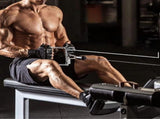 V-Grip Lat Pulldown Bar with Non-Slip Rubber Handle Cable Machine Attachment - Silver V1308-DSZKI-584-1