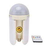 LED Light Wireless Music Speaker Projector RGBW Color Change Bulb Remote Control E27 Screw Bulb V1294-YM0714-3119210310011