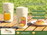 Portable Electric Juicer 450ml, USB Rechargeable Mini Blender for Smoothies and Shakes, Home and V1237-ZY-917-031