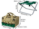 Removable Garden Tool Bench Folding Garden Stool Multifunction Gardening Tool Organizer Stool V1294-YM0715-211101GS01