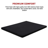 110CM XL Pet Bed Mattress Dog Cat Memory Foam Pad Mat Cushion V63-833431