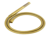 Brushed Gold Twin Shower Large Round 12" Rain Head Handheld Rose Silde Wall Rail Arm Small Face V1233-S4902ABGSS019CBGKSR112GKRD201G60