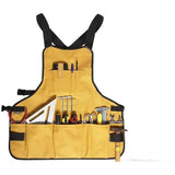 Work Tool Apron for Men and Women, Torso Length with 21 Tool Pockets, Durable Canvas Apron, DIY V1192-AZ-W-3225