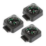 SWETRACE Motorcycle Compass Round Multi ABS 3Pcs Simple Design Adjustable Direction V1189-LWWAL-20260327-03339